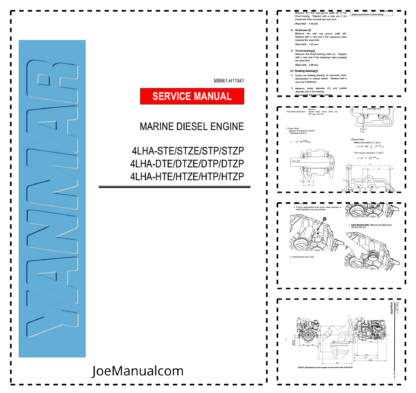 Yanmar 4LHA TCRHC61W Engine Service Manual