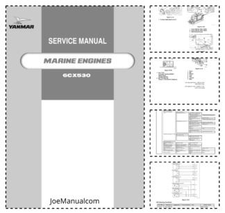Yanmar 6CX530 Engine Service Manual