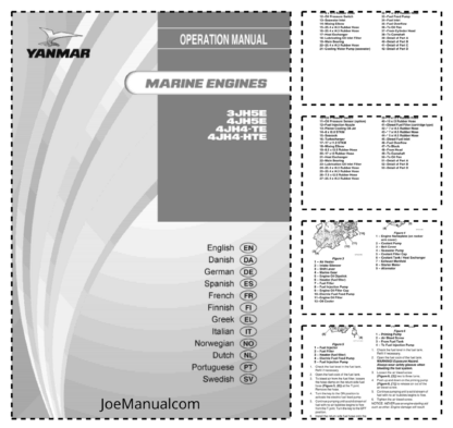 Yanmar JH Series Engine Operation Manual