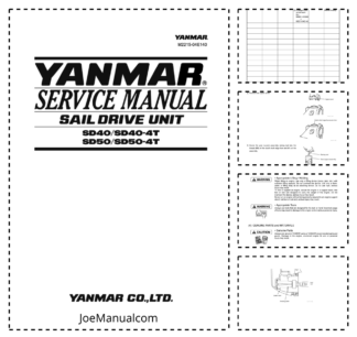 Yanmar SD Series Engine Service Manual