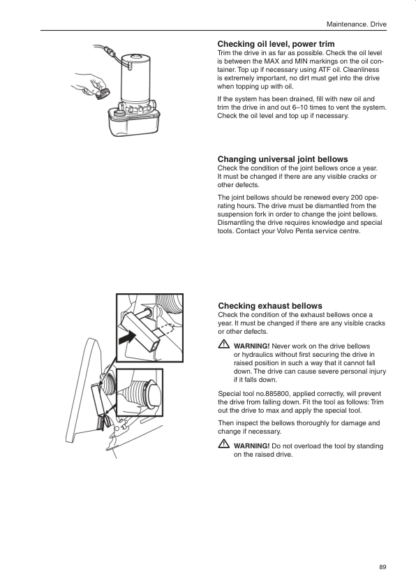 Volvo D4 D6 Penta Engine Operators Manual - Image 13