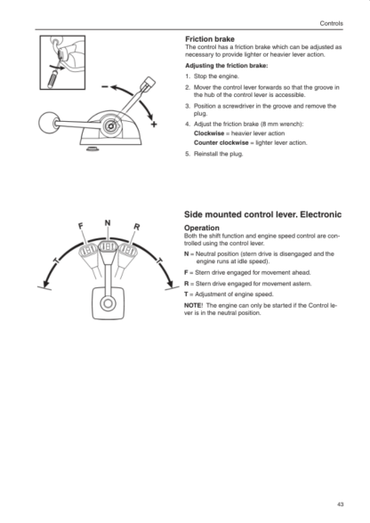 Volvo D4 D6 Penta Engine Operators Manual - Image 11