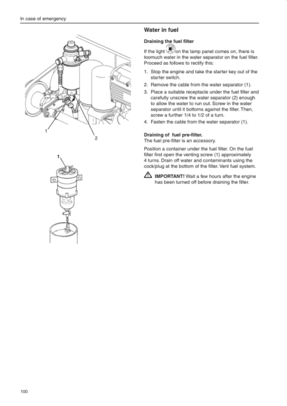 Volvo D4 D6 Penta Engine Operators Manual - Image 9
