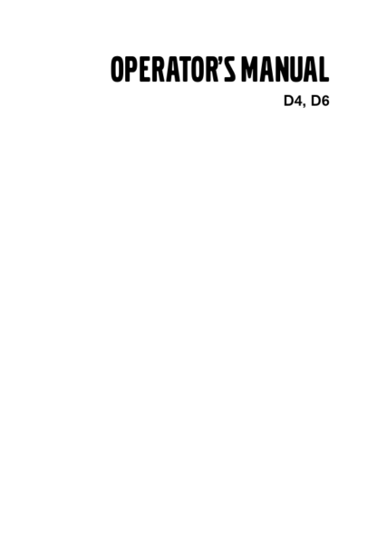 Volvo D4 D6 Penta Engine Operators Manual - Image 2