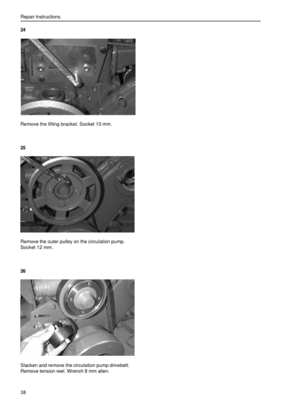Volvo Penta 31 32 41 42 43 44 300 Series Marine Engines Engine Body Workshop Manual - Image 10