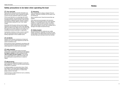 Volvo Penta 31 32 41 42 43 Marine Engines Operators Manual - Image 7