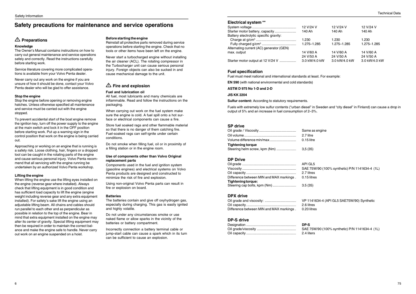 Volvo Penta 31 32 41 42 43 Marine Engines Operators Manual - Image 9
