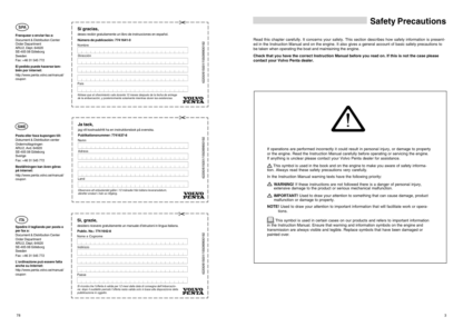 Volvo Penta 31 32 41 42 43 Marine Engines Operators Manual - Image 6