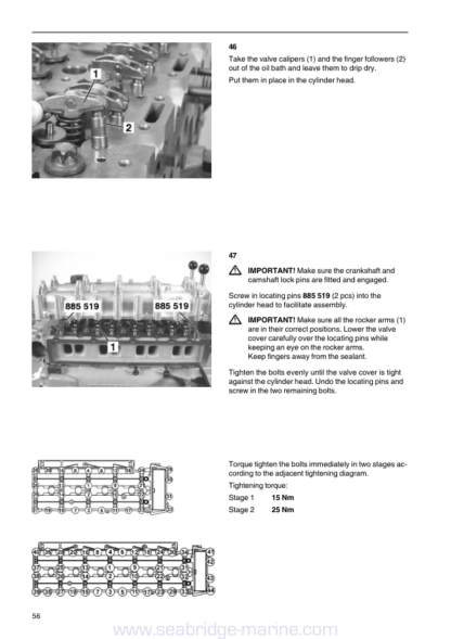 Volvo Penta D4 D6 Marine Engines Operators Manual - Image 13