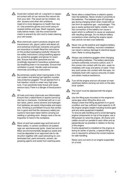 Volvo Penta D4 D6 Marine Engines Operators Manual - Image 5