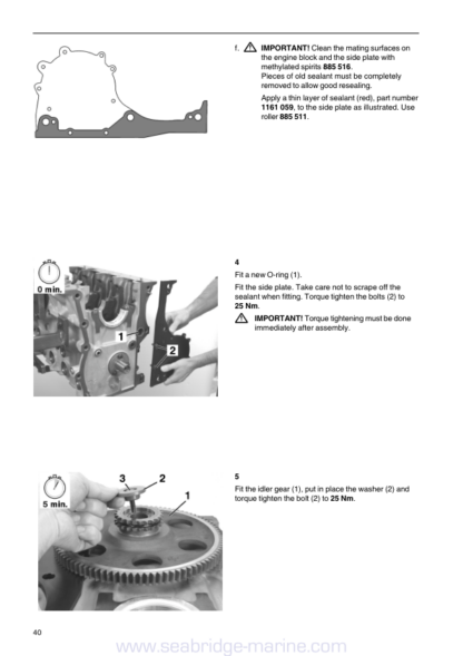 Volvo Penta D4 D6 Marine Engines Operators Manual - Image 12