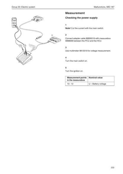 Volvo Penta D6 IPS 350 600 Marine Engines EVC Electrical System Workshop Manual - Image 9
