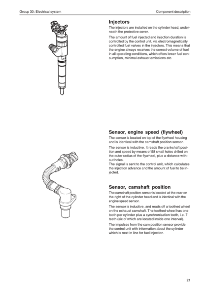 Volvo Penta D6 Marine Engines Electrical System Workshop Repair Manual - Image 11