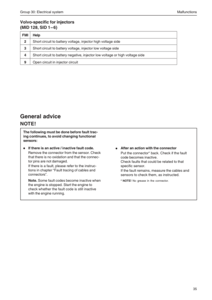 Volvo Penta D6 Marine Engines Electrical System Workshop Repair Manual - Image 15