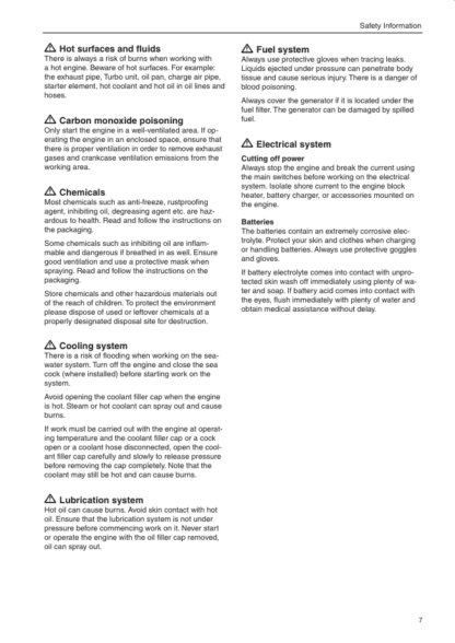 Volvo Penta D6 Marine Engines Operators Manual - Image 16
