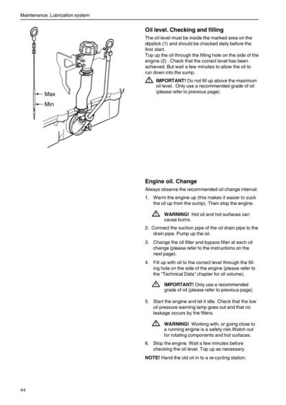 Volvo Penta D9 500 D9 575 Marine Engines Operators Manual - Image 9