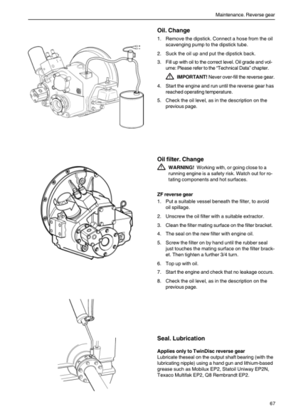 Volvo Penta D9 500 D9 575 Marine Engines Operators Manual - Image 10