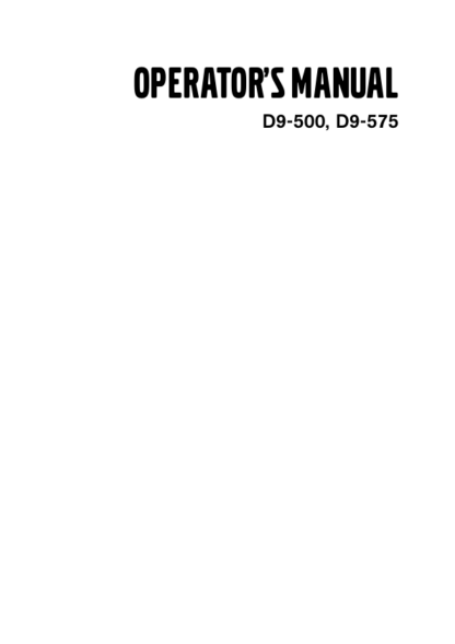 Volvo Penta D9 500 D9 575 Marine Engines Operators Manual - Image 2