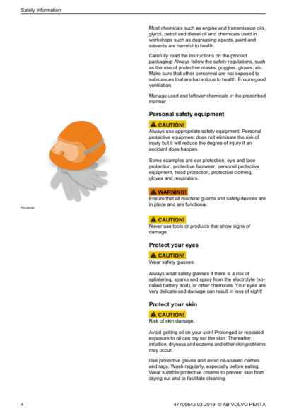 Volvo Penta D9 Marine Engine Service Manual - Image 5