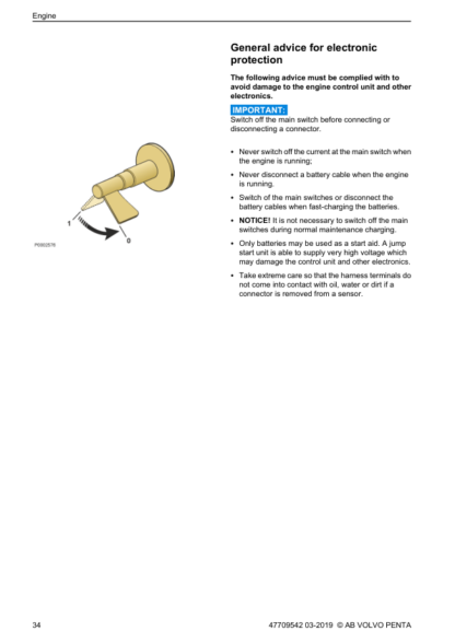 Volvo Penta D9 Marine Engine Service Manual - Image 9