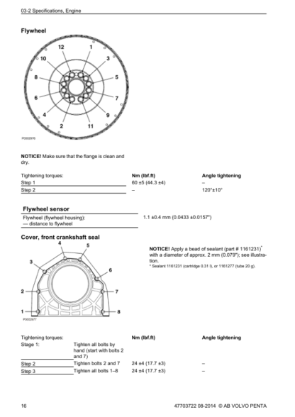 Volvo Penta D9 Marine Engine Workshop Manual - Image 11