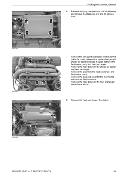 Volvo Penta D9 Marine Engine Workshop Manual - Image 9