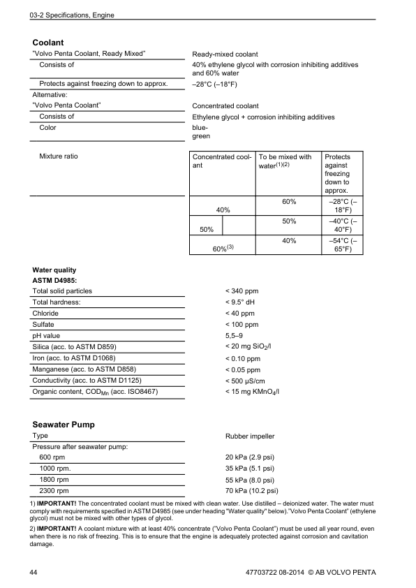 Volvo Penta D9 Marine Engine Workshop Manual - Image 15