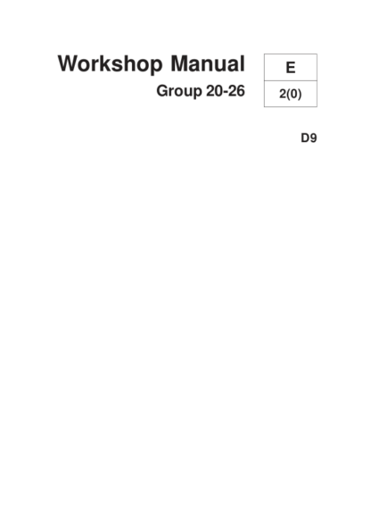 Volvo Penta D9 Marine Engine Workshop Manual - Image 2