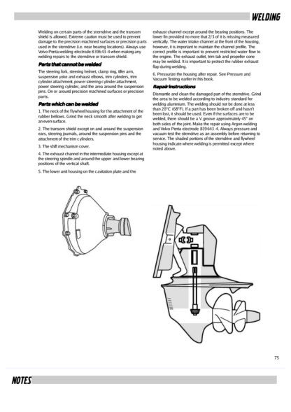 Volvo Penta DP E SP E Sterndrives Workshop Manual - Image 8