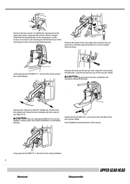 Volvo Penta DP E SP E Sterndrives Workshop Manual - Image 4