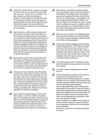 Volvo Penta KAD42 Marine Engines Fuel Lubrication Systems Workshop Manual - Image 5