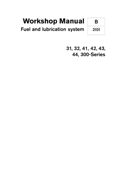 Volvo Penta KAD42 Marine Engines Fuel Lubrication Systems Workshop Manual - Image 2