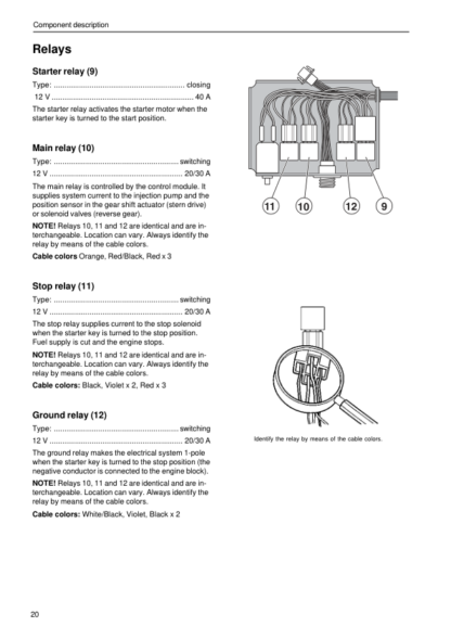 Volvo Penta KAD44P KAMD44P KAD300 KAMD300 Marine Engines EDC I Fuel System Workshop Manual - Image 10