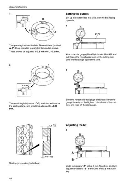 Volvo Penta TAMD61A TAMD62A TAMD63L A Marine Engines Workshop Manual - Image 6