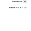 Volvo Penta TAMD61A TAMD62A TAMD63P A Marine Engines Wiring Diagrams - Image 2