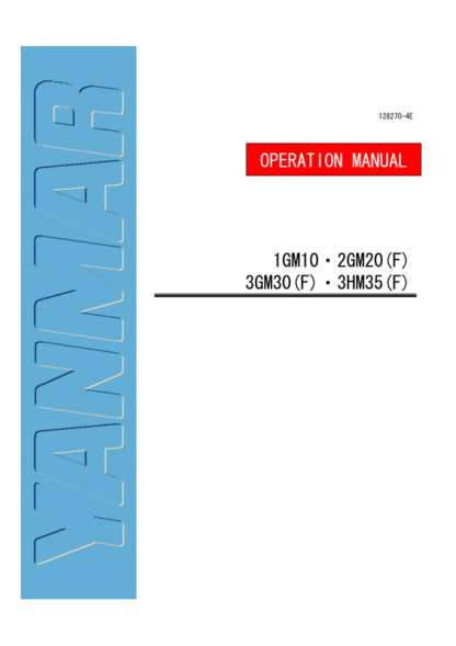 Yanmar 1HM10 2GM20F 3GM30F 3HM35F Engine Operation Manual.pdf - Image 2