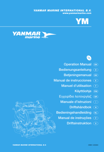 Yanmar 3YM30 3YM20 2YM15 Engine Operation Manual - Image 2