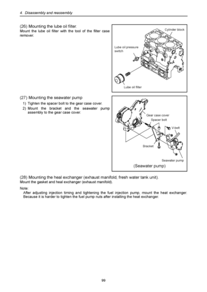 Yanmar 3YM30 3YM20 2YM15 Engine Service Manual - Image 11