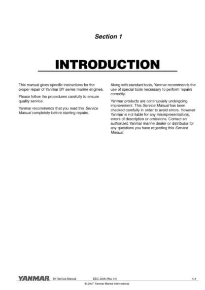 Yanmar 4BY 6BY Engine Service Manual.pdf - Image 6