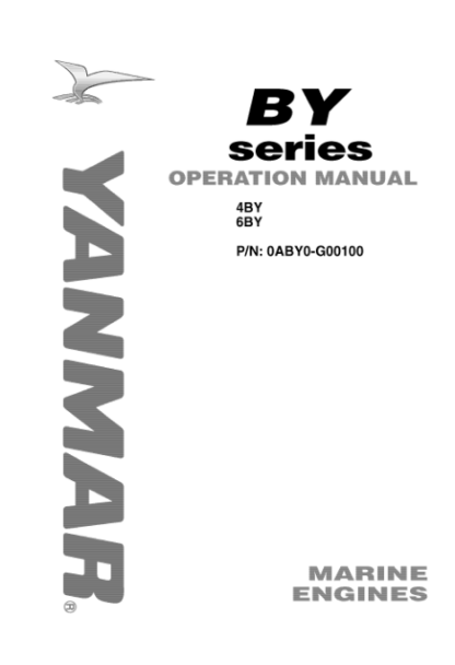 Yanmar 4BYand6BY Engine Operation Manual - Image 3