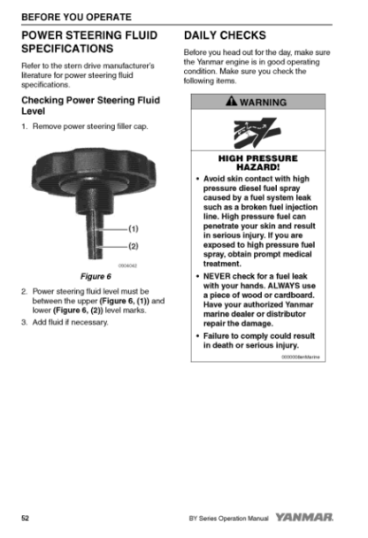 Yanmar 4BYand6BY Engine Operation Manual - Image 15