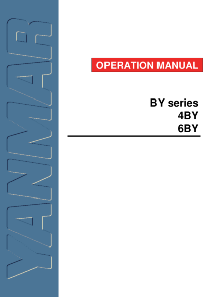 Yanmar 4BYand6BY Engine Operation Manual - Image 2