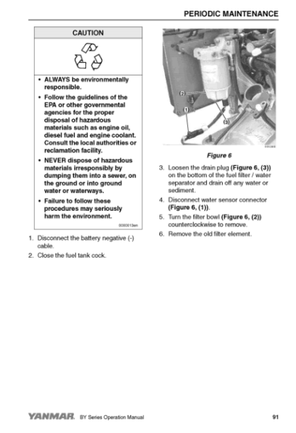 Yanmar 4BYand6BY Engine Operation Manual - Image 17