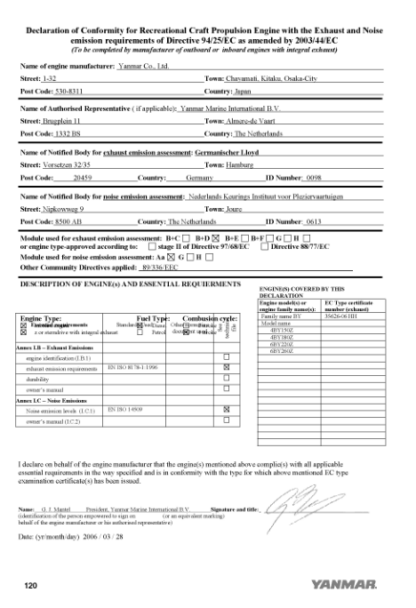 Yanmar 4BYand6BY Engine Operation Manual - Image 10