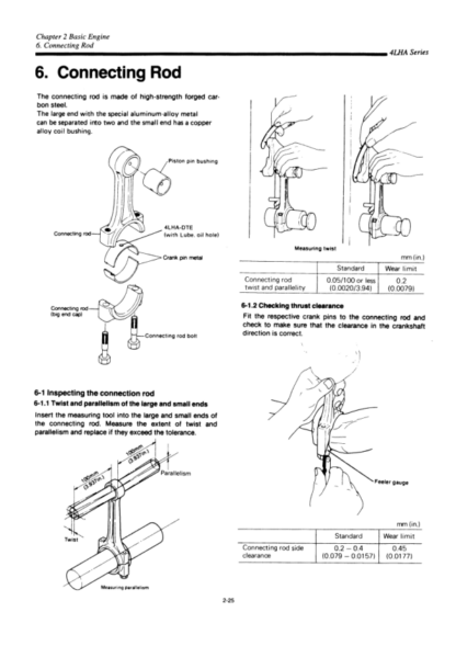 Yanmar 4LHA TCRHC61W Engine Service Manual - Image 14