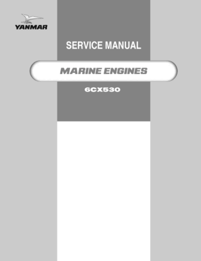 Yanmar 6CX530 Engine Service Manual - Image 2
