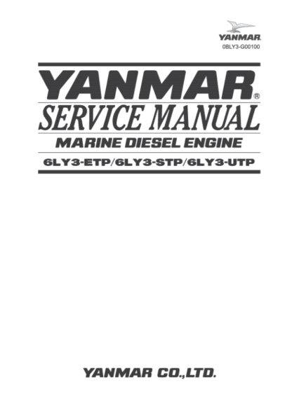 Yanmar 6EY3 Engine Service Manual - Image 2