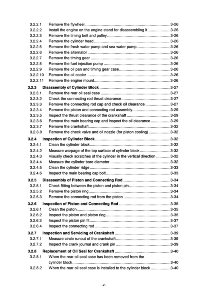 Yanmar 6LP Series Engine Service Manual - Image 8
