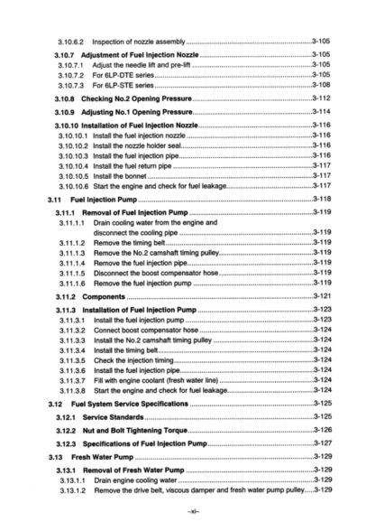 Yanmar 6LP Series Engine Service Manual - Image 10