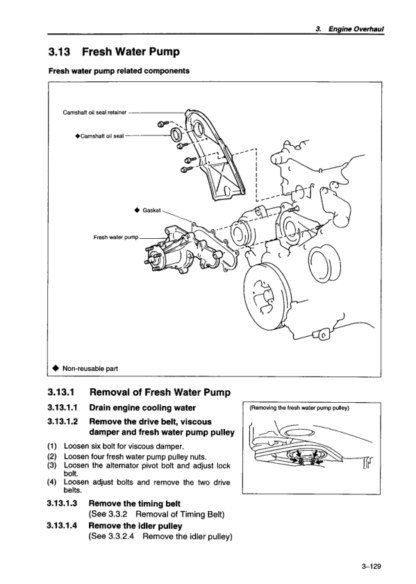 Yanmar 6LPA TCRHE6W Engine Service Manual - Image 13